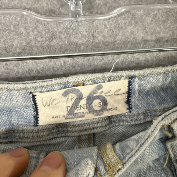 Free people florence jeans womens 26 flare high rise denim pants - Picture 7 of 9